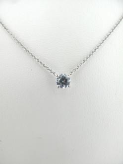 COLLIER ARGENT 925/00 SN0.50ct SV2.57