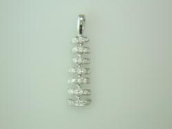 PENDENTIF ARGENT 925/00 ZIRCON