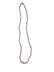 COLLIER OR JAUNE 750/00 0.17g EAU DOUCE CHINE 3,5/4MM GRAIN DE RIZ NATURELLE