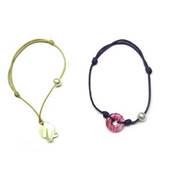 LOT DE 2 BRACELETS ENFANT EAU DOUCE 5/5,5MM