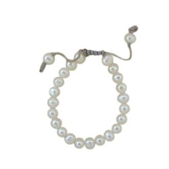 BRACELET EAU DOUCE CHINE 7,5/8MM BAROQUE BLANCHE